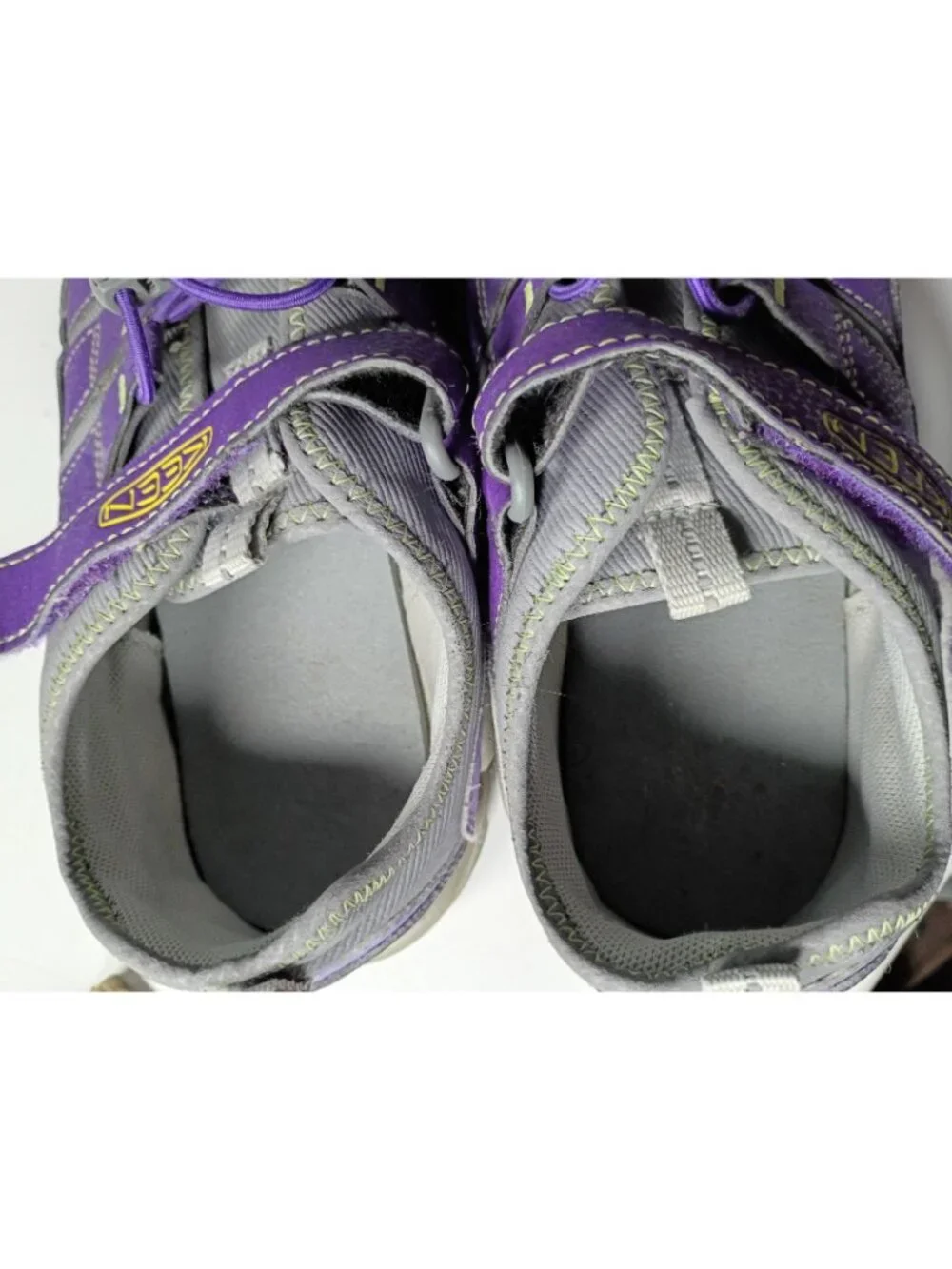 Keen Knotch Hollow Shoes Girls 5 Hiking Athletic Water Sporty Purple Gray
